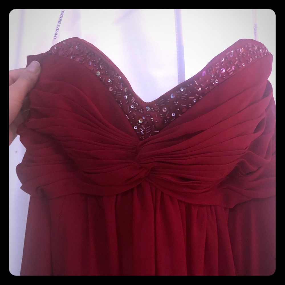 David’s Bridal bridesmaid dress